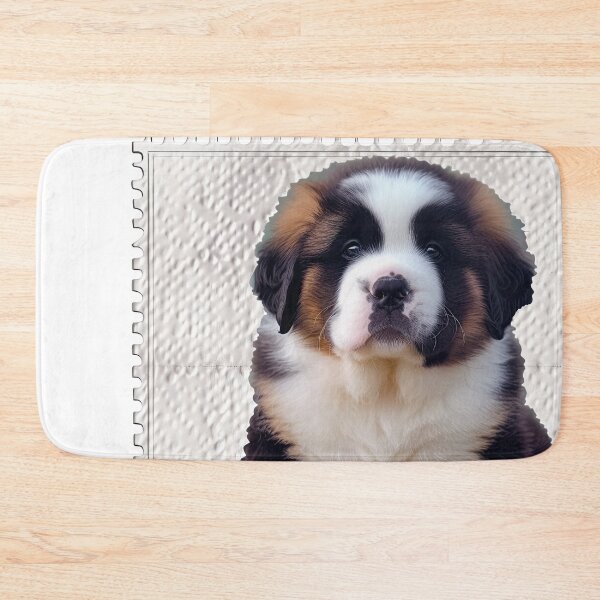 Item preview, Saint Bernard Dog Sticker | Puppy Portrait | Dog Mom Gift 0012 designed and sold by TheTodayTribe.