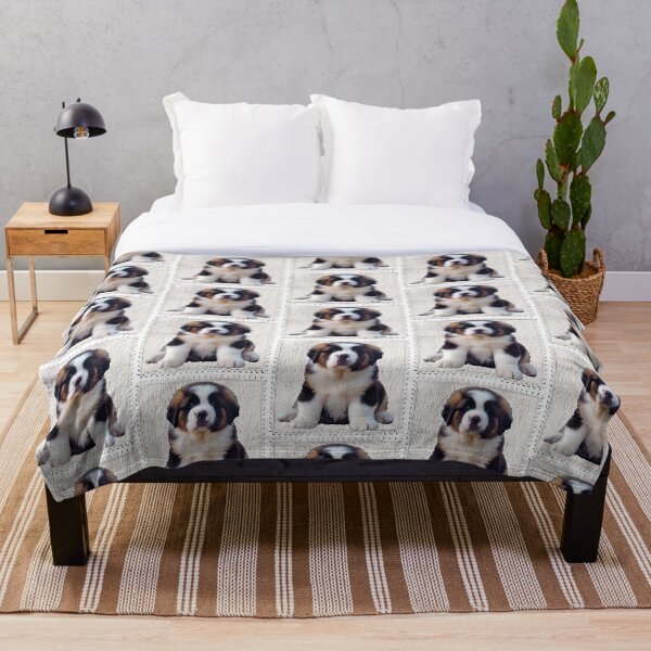 Aperçu de l'œuvre Autocollant Chien Saint-Bernard | Portrait de chiot | Cadeau pour maman de chien 0012 créée et vendue par TheTodayTribe.