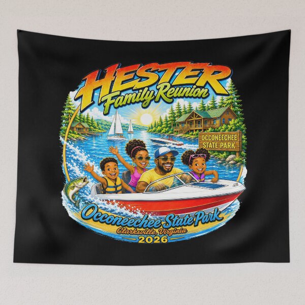 Item preview, Hester Family Reunion 2026, Occoneechee State Park Clarksville Virginia Lake Vacation  designed and sold by fungear.