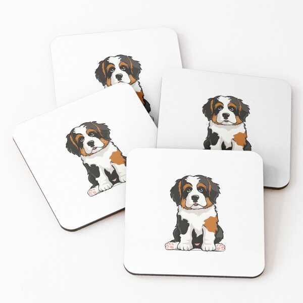 Item preview, Saint Bernard Dog Sticker | Puppy Portrait | Dog Mom Gift 0013 designed and sold by TheTodayTribe.