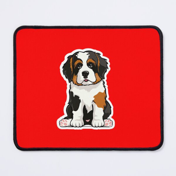 Item preview, Saint Bernard Dog Sticker | Puppy Portrait | Dog Mom Gift 0013 designed and sold by TheTodayTribe.