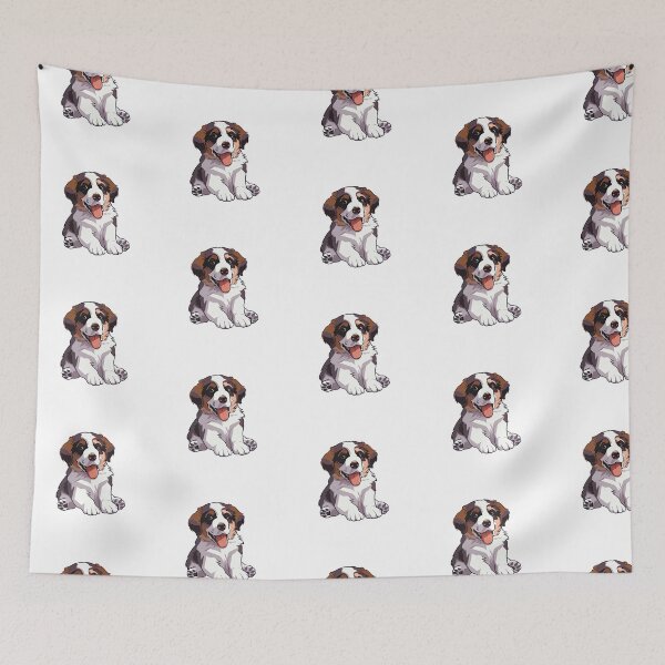 Item preview, Saint Bernard Dog Sticker | Puppy Portrait | Dog Mom Gift 0014 designed and sold by TheTodayTribe.