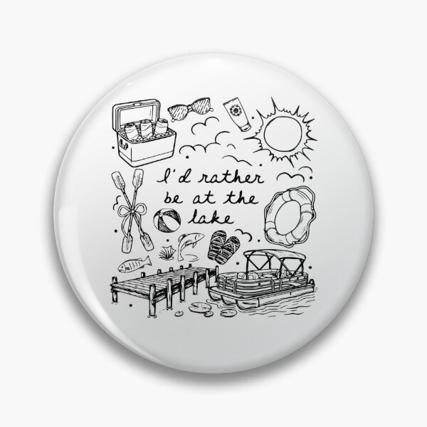 Item preview, I'd Rather Be At The Lake designed and sold by kar buncles.
