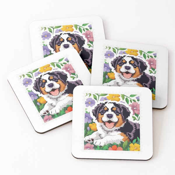 Item preview, Bernese Mountain Dog Portrait Sticker | Realistic Gentle Giant Dog Art | Pet Lover Gift 004 designed and sold by TheTodayTribe.