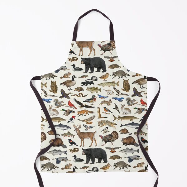 Item preview, Animals of New York State Retro Style Identification Chart designed and sold by kakarikihill.