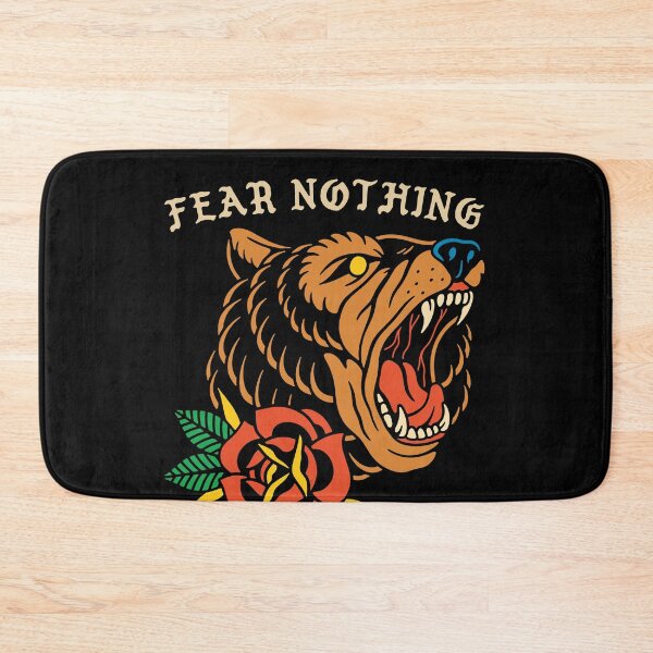 Item preview, Fear Nothing Wolf Blood Only Vintage Tattoo designed and sold by Vudu! ⚡ Studio.