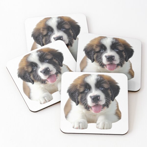 Item preview, Saint Bernard Dog Sticker | Puppy Portrait | Dog Mom Gift 0015 designed and sold by TheTodayTribe.