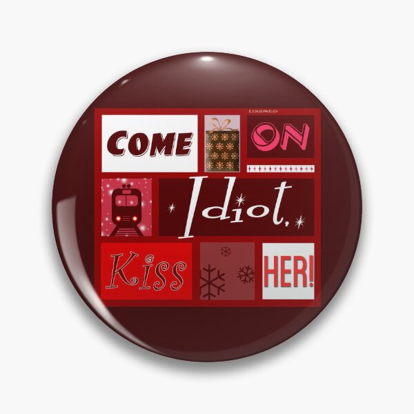 Item preview, Idiot Kiss Red designed and sold by Normbot2000.