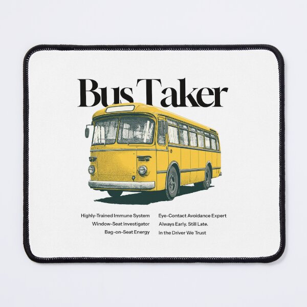 Item preview, The Bus Taker designed and sold by Keep It DRY Studio.