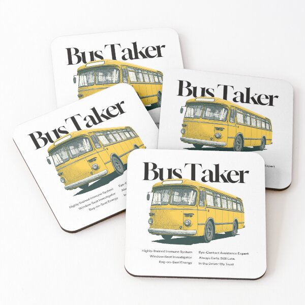 Item preview, The Bus Taker designed and sold by Keep It DRY Studio.