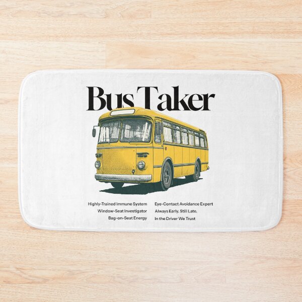 Item preview, The Bus Taker designed and sold by Keep It DRY Studio.