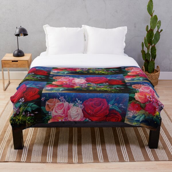 Item preview, Roses on table designed and sold by Vickyh.