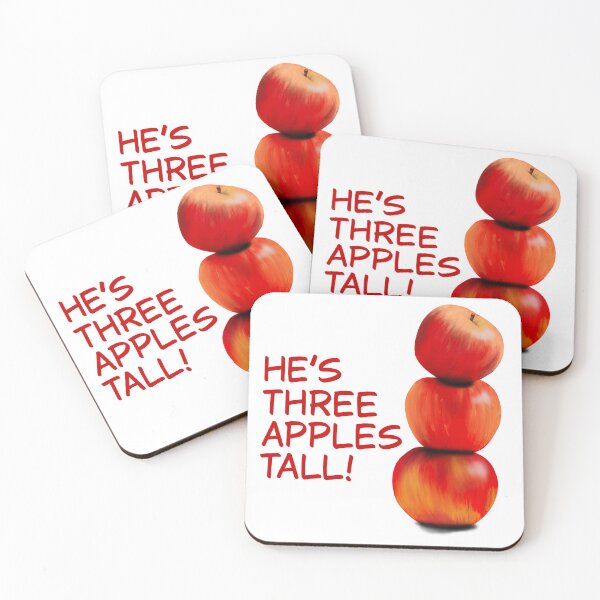 Item preview, He's Three Apples Tall! designed and sold by Friend of Frogs.