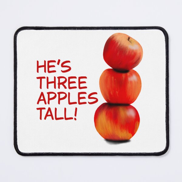 Item preview, He's Three Apples Tall! designed and sold by Friend of Frogs.