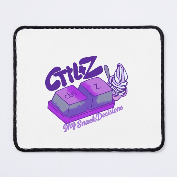 Item preview, Ctrl Z My Snack Decisions Humor designed and sold by HumorInHues.
