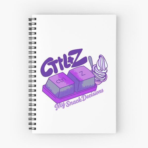 Item preview, Ctrl Z My Snack Decisions Humor designed and sold by HumorInHues.