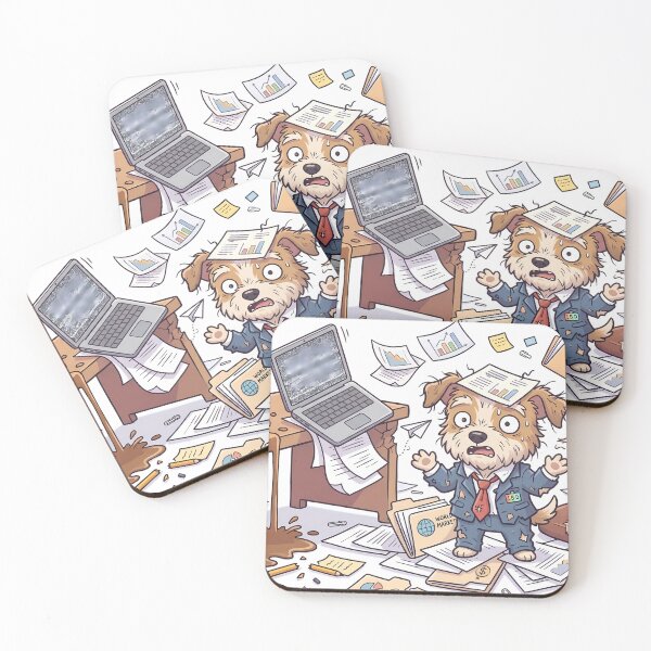 Item preview, Chaotic International Business Dog Office designed and sold by Omni Craft .