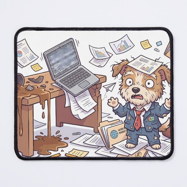 Item preview, Chaotic International Business Dog Office designed and sold by Omni Craft .