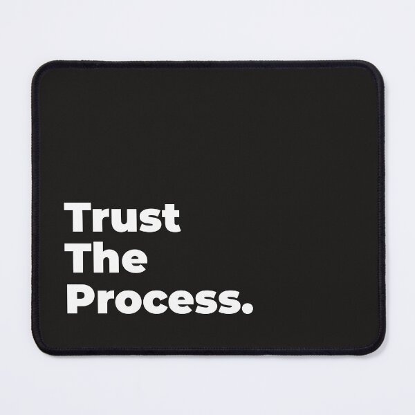 Item preview, Minimalist Relatable Quote “Trust the Process" Aesthetic Typography Design designed and sold by diahsariw.