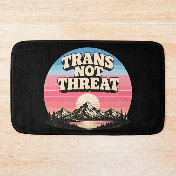 Item preview, Trans Not Threat designed and sold by VYRON STUDIO.