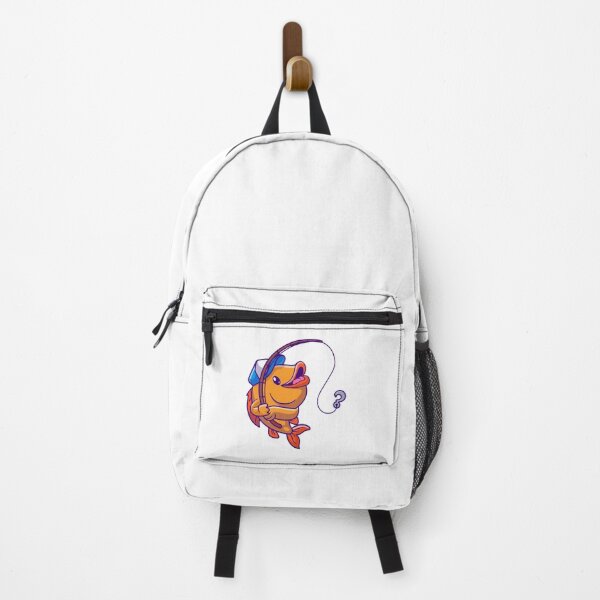 Item preview, Cute Goldfish Fishing with Rod and Hat Cartoon designed and sold by mhkhlb.