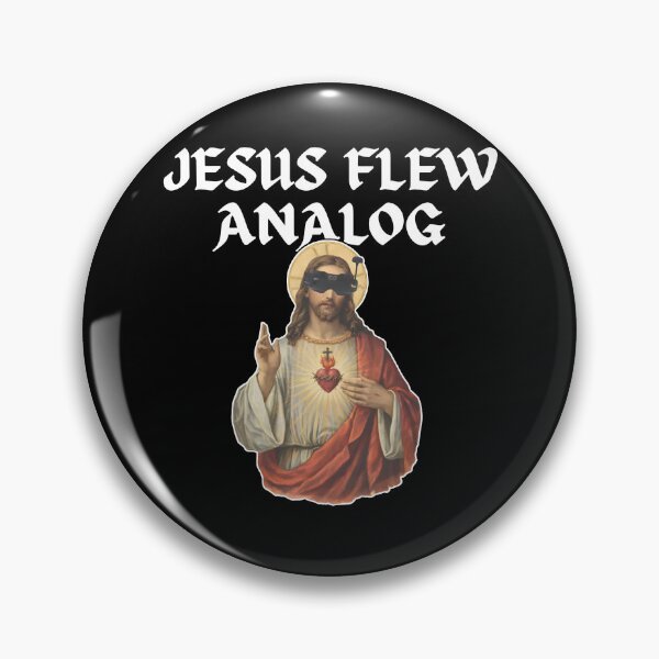 Item preview, Jesus Flew Analog designed and sold by kar buncles.