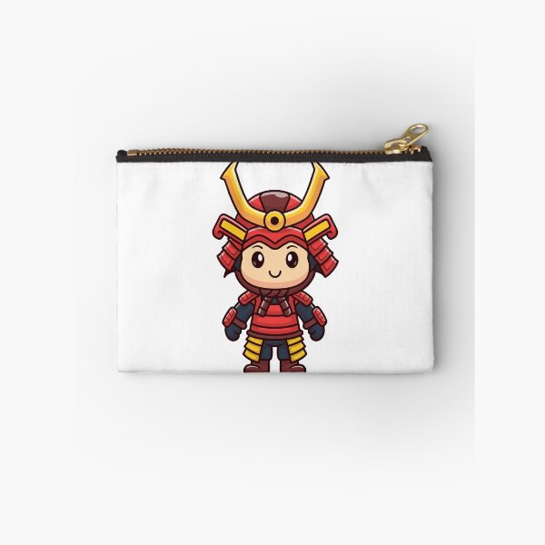 Item preview, Cute Chibi Samurai Warrior in Red Armor Cartoon designed and sold by mhkhlb.