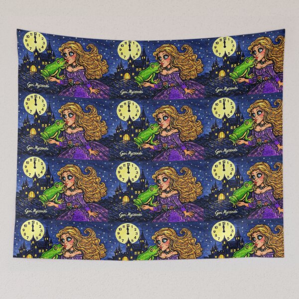 Item preview, Kissing a Frog at Midnight  designed and sold by The Art Queen Of Michigan .