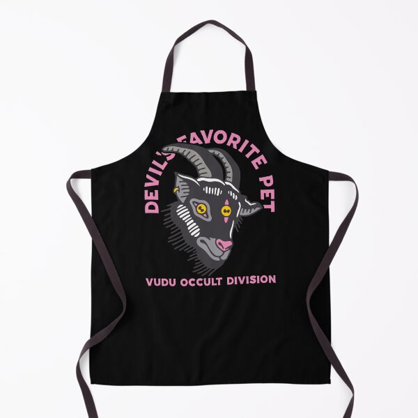 Item preview, Devil’s Favorite Pet Goat Occult Tattoo designed and sold by Vudu! ⚡ Studio.