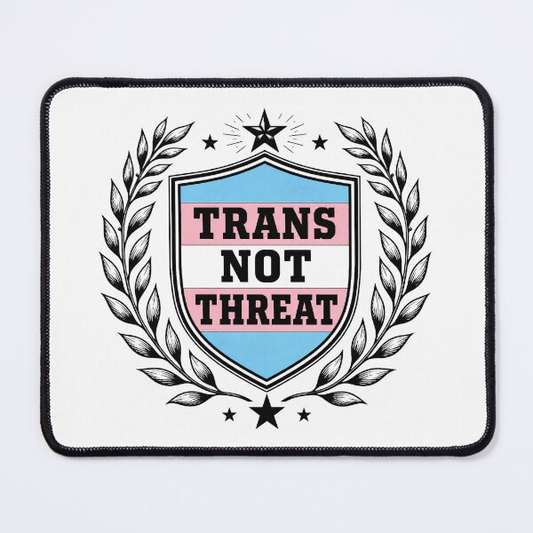 Item preview,  Trans Not Threat designed and sold by VYRON STUDIO.