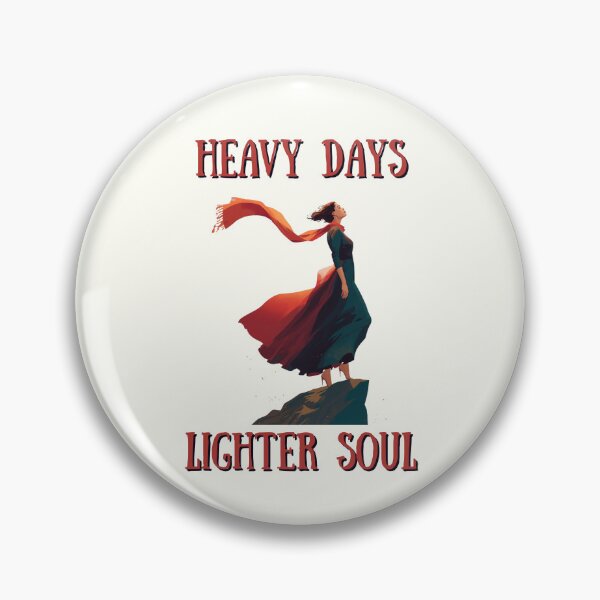 Item preview, Heavy Days, Lighter Soul – Feminine Resilience Art designed and sold by QuietlyBecoming.