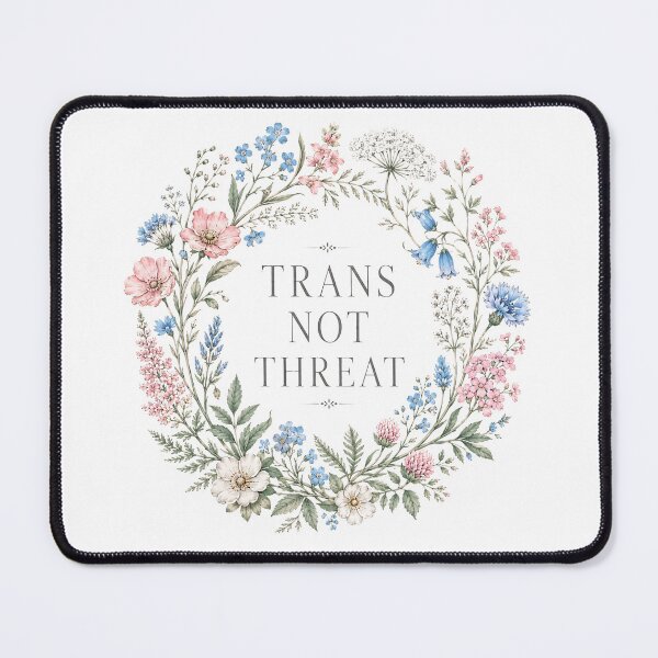 Item preview, Trans Not Threat designed and sold by CHRIS0008.