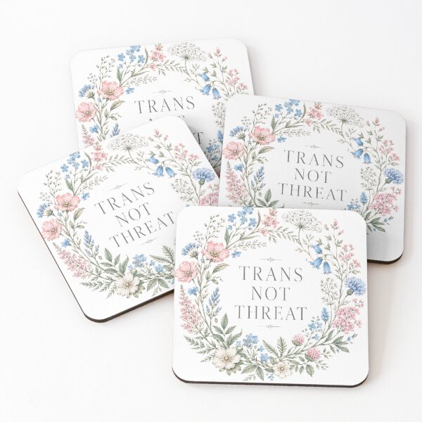 Item preview, Trans Not Threat designed and sold by CHRIS0008.