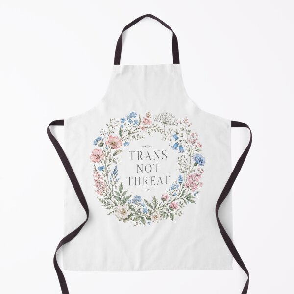 Item preview, Trans Not Threat designed and sold by VYRON STUDIO.