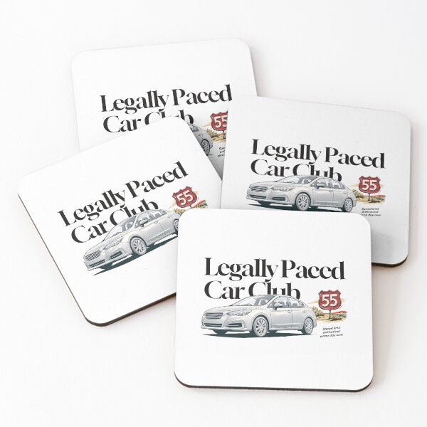 Item preview, Legally Paced Car Club designed and sold by Keep It DRY Studio.