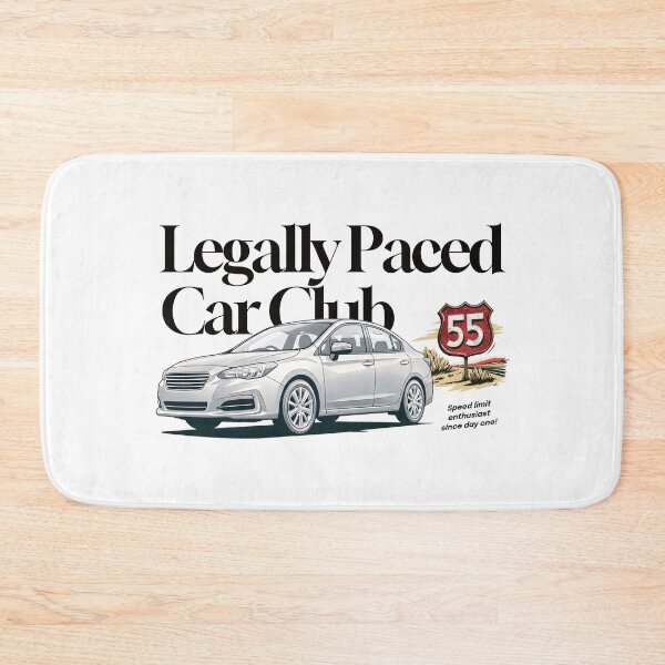 Item preview, Legally Paced Car Club designed and sold by Keep It DRY Studio.