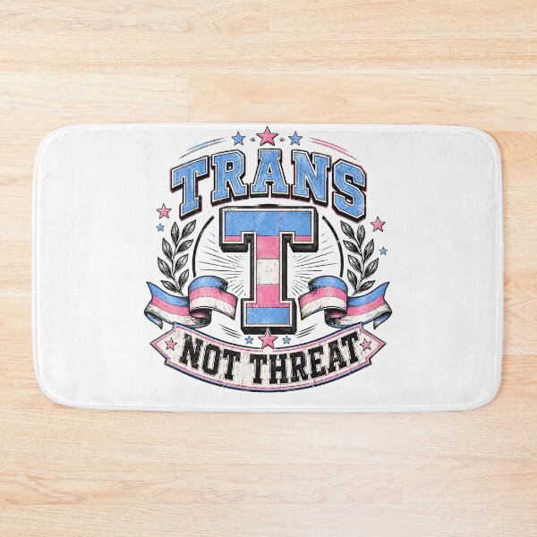 Item preview, Trans Not Threat designed and sold by VYRON STUDIO.