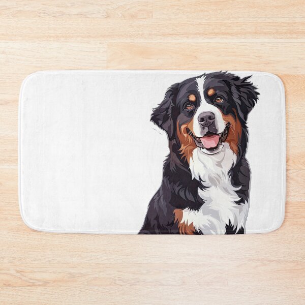 Item preview, Bernese Mountain Dog Portrait Sticker | Realistic Gentle Giant Dog Art | Pet Lover Gift 0013 designed and sold by TheTodayTribe.