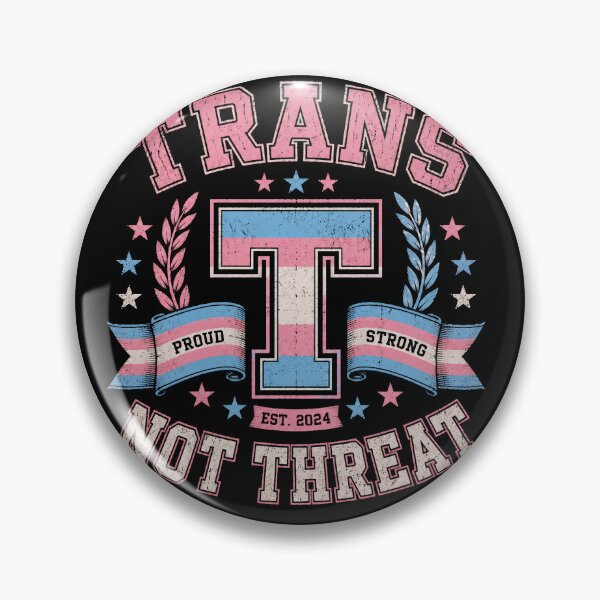 Item preview, Trans Not Threat designed and sold by VYRON STUDIO.