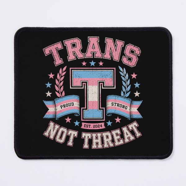 Item preview, Trans Not Threat designed and sold by CHRIS0008.