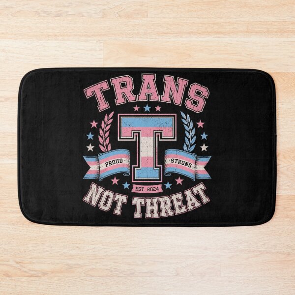 Item preview, Trans Not Threat designed and sold by VYRON STUDIO.