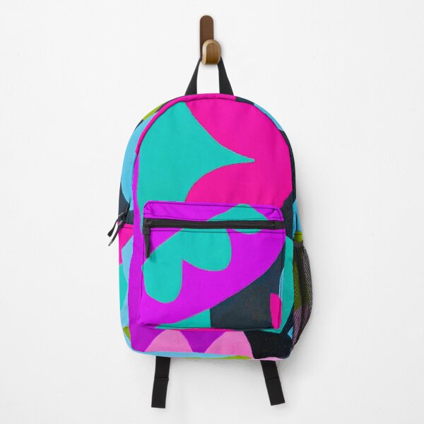 Artikelvorschau, "Freude" in rosa geometrischer Kunst entworfen und verkauft von Jenette Hewitt Art.