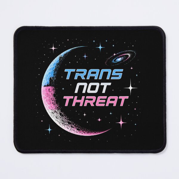 Item preview, Trans Not Threat designed and sold by VYRON STUDIO.