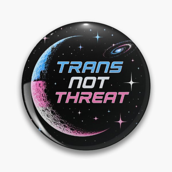 Item preview, Trans Not Threat designed and sold by VYRON STUDIO.