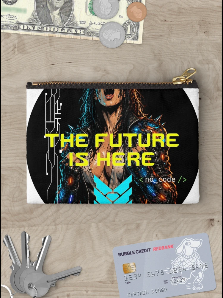 Thumbnail 3 of 4, Zipper Pouch, No Code designed and sold by R3g3nerator.