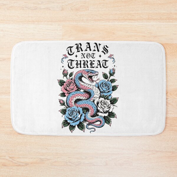 Item preview, Trans Not Threat designed and sold by VYRON STUDIO.