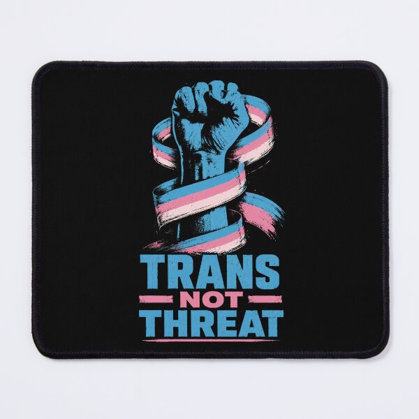 Item preview,  Trans Not Threat designed and sold by VYRON STUDIO.