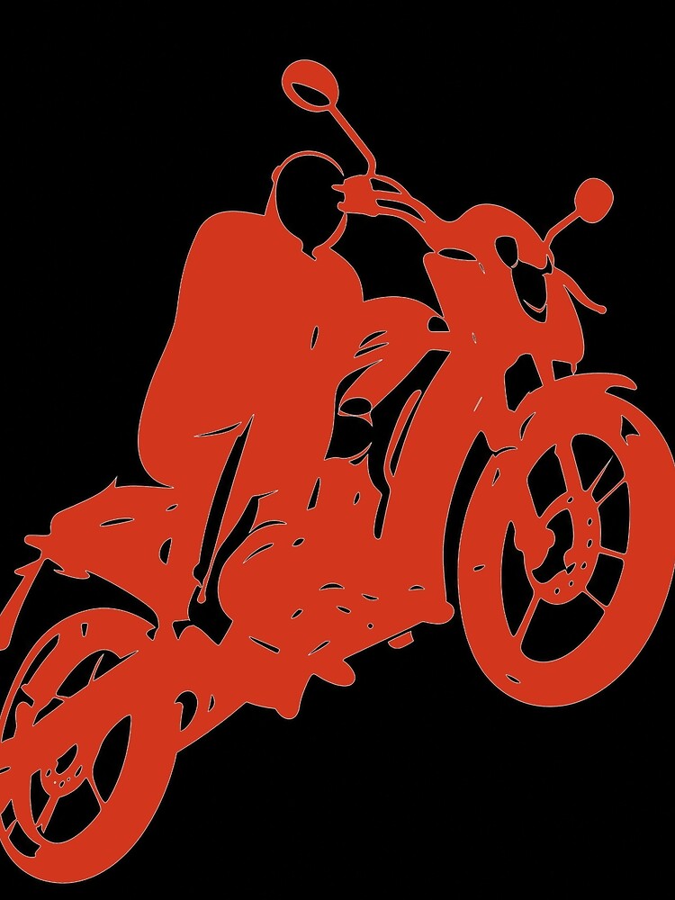 Thumbnail 4 of 4, Graphic T-Shirt, Neon Rider designed and sold by R3g3nerator.