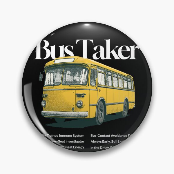 Item preview, The Bus Taker designed and sold by Keep It DRY Studio.