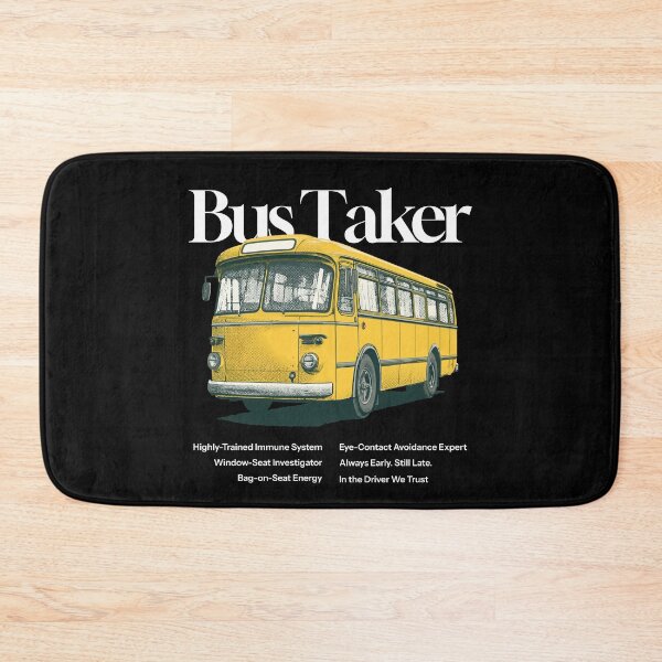 Item preview, The Bus Taker designed and sold by Keep It DRY Studio.